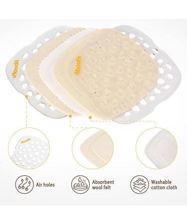 Aboofx Microwave Flower Press 6.3x6.3 inch - Fast Flower Pressing Kit for Adults - DIY Arts and Crafts - Ideal Gifts - Buy Online on GoSupps.com