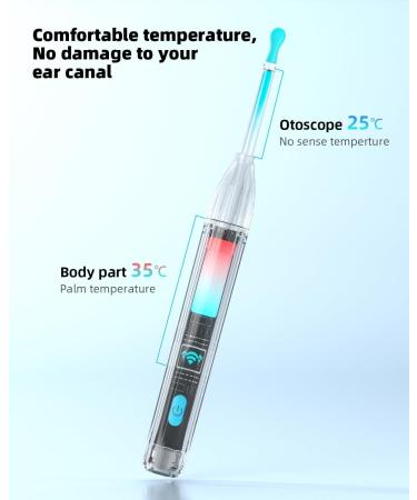 Rechargeable Ear Wax Removal Tool with Camera & Light - AILE 1080P Ear Scope for Kids & Adults - Ear Cleaning Kit Compatible with iOS & Android (White - Buy Online on GoSupps.com