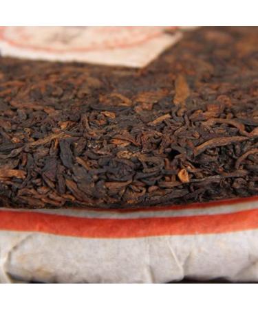 HQZM Yunnan Old Fragrance Puerh Black Tea Puer Tea 357g Mature Puer With Rich Aroma - Buy Online on GoSupps.com