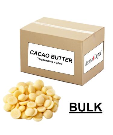 2 lb. Non-Deodorized Cocoa Butter Wafers - 100% Food-Grade Natural & Raw Vegan Non-GMO for Skin, Body, Hair Care - DIY Body Butter, Lotions, Chocolate Bars, Creams - Reduces Fine Lines, Wrinkles & Eczema Relief - Buy Online on GoSupps.com