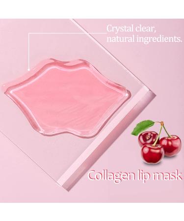 30 Collagen Crystal Lip Masks - Nourishing Gel Pads for Dry Cracked Lips | Anti-Aging & Repair Treatment - Buy Online on GoSupps.com