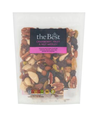 Morrisons The Best Cranberry Fruit & Nut Mix 200g