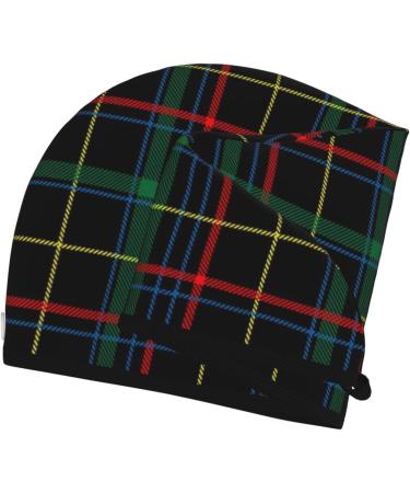 Buffalo Plaid Dark Green Microfiber Hair Towel | Super Absorbent & Quick Dry Wrap for Women | Ideal for Long Curly & Thick Hair - Buy Online on GoSupps.com
