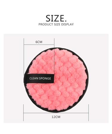 Artifun Reusable Microfiber Makeup Removal Pads - Eco-Friendly Slurry Pads for Effortless Cleansing (Brown) - Buy Online on GoSupps.com