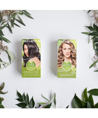 Natureint Biobased Hair Color | Ammonia-Free Deep Cappuccino Brown 4.35 | 3 Pack | 510ml - High Natural Ingredients - Buy Online on GoSupps.com