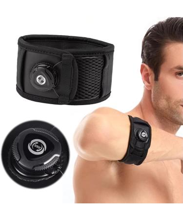 Remingtape Adjustable Elbow Bandage Tennis Elbow Bandage Breathable Arm Support Bandage Nonslip Elbow Protection for Gym Sports L - Buy Online on GoSupps.com