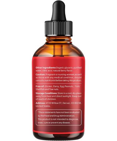 14-in-1 Berberine with Ceylon Cinnamon Supplement Liquid Drops, 1800mg + 30:1 Liposomal Tech with Cayenne Pepper, Soursop, Chromium, Bitter Melon, Turmeric, Moringa, Gymnema, Glucomannan, GLP Support 2 Fl Oz (Pack of 1) - Buy Online on GoSupps.com