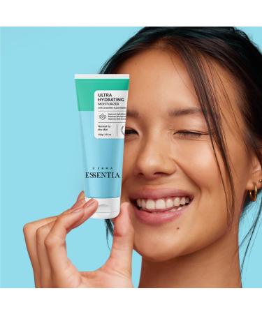 Essentia Ultra Hydrating Ceramide Moisturizer - Hyaluronic Acid & Provitamin B5 for Deep Hydration & Skin Repair | 100g - Ships Worldwide - Buy Online on GoSupps.com