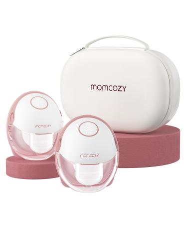 Momcozy Hands-Free Mobile Style Breast Pump | M6 Ideal Pace for More Milk DoubleFit Flange for a Perfect Fit