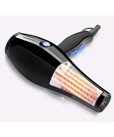 2000W hair dryer with diffuser professional hair dryer (collector comb tuyer styling hood curling comb pointed comb flat comb hair clip *2) SHPEHP-black - Buy Online on GoSupps.com