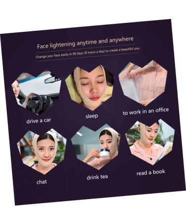 MUSISALY Bandage Face Shaper Band Double Chin Bandage Face Strap Mask High Elastic - Buy Online on GoSupps.com
