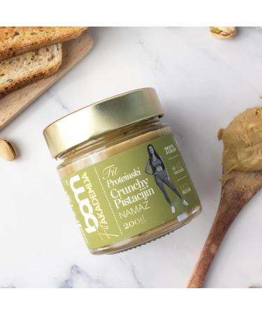 BAM P te Tartiner Prot in e P te Tartiner Sans Gluten 200g Source de Prot ines Id ale pour le Go ter ou Petit-d jeuner Pistache crunchy - Buy Online on GoSupps.com