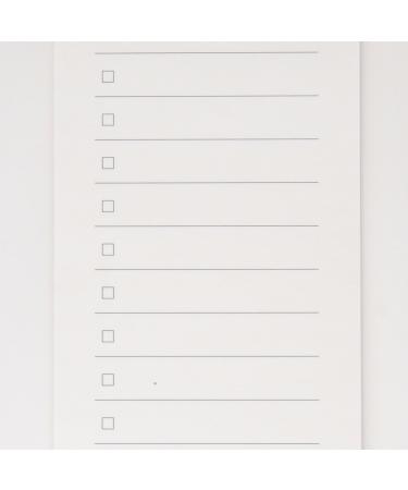 Buy MUJI Checklist Notepad (40 Sheets) - Perfect for Organization | Shop Internationally - Buy Online on GoSupps.com