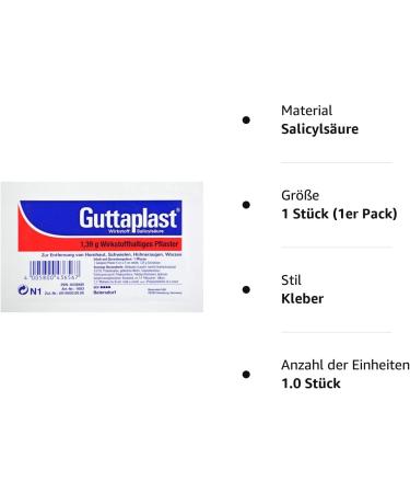 Buy Beiersdorf GuttaPlast 6x9 cm Premium International Shipping Available - Buy Online on GoSupps.com