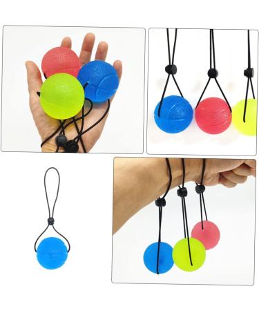 Beavorty 2-St Handle Ball for Finger Exercises | Wrist Training & Gymnastics | Durable TPE Exercise Balls for Men & Women - Buy Online on GoSupps.com