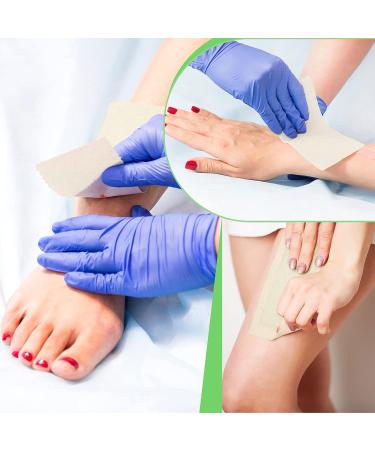 300 Pcs Natural Muslin Epilating Face Wax Strips for Hair Removal - Precut Waxing Strips for Women and Men - Body and Facial Cotton Wax Cloth Strip (4 x 1.5 Inch, 8 x 2.8 Inch) - Buy Online on GoSupps.com
