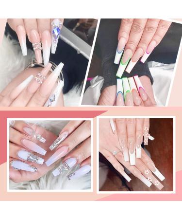 Zeyachan 96-Piece Dual Nail Forms Set - 4 Types for Nail Extension & Art | UV-Acrylic Gel Tools for Salon & DIY - Buy Online on GoSupps.com