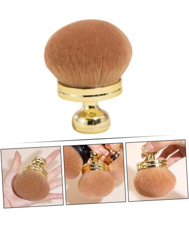 FRCOLOR Fluffy and Soft Makeup Brush Blush Brush Travel Makeup Brushes Travel Powder Brush Setting Powder Brush Cosmetic Brush Makeup Tools Brush for Powder Foundation Makeup Brush Travel 8.50X7.00X7.00CM Golden - Buy Online on GoSupps.com