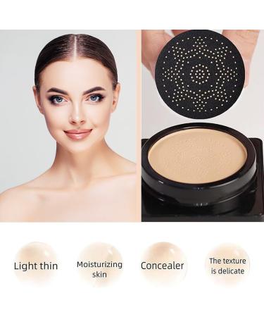 WAWJ CC Mushroom Head Beauty Cream CC Air Cushion Cream Moisturizing Foundation Brightening Foundation Women's Liquid Pigment - Buy Online on GoSupps.com