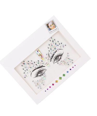Face Rhinestones Stickers - Shiny Glitter Self-Adhesive Waterproof & Sweat Proof for Festival & Holiday | International Shipping - Buy Online on GoSupps.com
