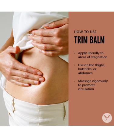 Banyan Botanicals Trim Balm - Certified Organic 4 oz | Boost Metabolism with Chitrak & Guggulu - Buy Online on GoSupps.com