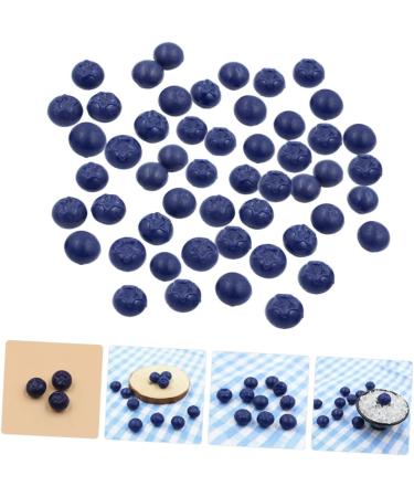 Alipis 150 Pcs Simulation Blueberry Realistic Berry Fake Blueberries Decor Blueberries Photo Prop Fake Blueberry Lifelike Fruits Model Miniature Blueberry Scrapbook Fake Fruit Resin - Buy Online on GoSupps.com