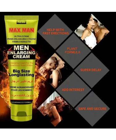 Hotiary Men's Massage Cream & Oil Enhance Performance & Boost Energy for Intimate Moments | International Shipping Available - Buy Online on GoSupps.com