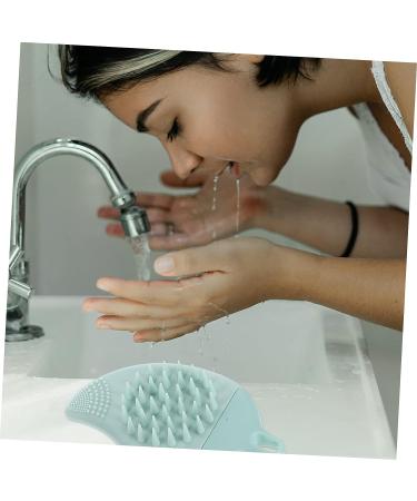 Healeved 6 Pcs Silicone Shampoo Massage Brush Set - Scalp Massager & Body Scrubber for Babies and Men - Buy Online on GoSupps.com