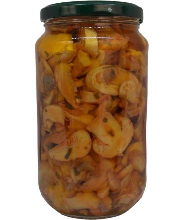 Goloserie SRL Mushroom in oil with peterli parsley garlic 580 g - Buy Online on GoSupps.com