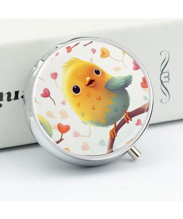 Buy Cute Travel Pill Box - 3 Compartment Portable Organizer for Purse & Pocket | Ideal for International Shipping - Buy Online on GoSupps.com