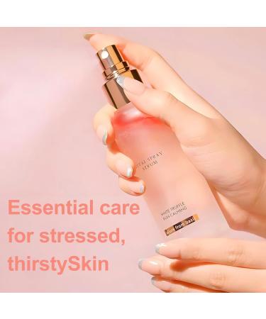 Auirshiky Premium White Cloudy Facial Oil Serum White Truffle Serum Vegan for Elasticity and Moisture Skin Soothing Skin Care Pink 100 ml - Buy Online on GoSupps.com