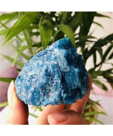 Natural Blue-Green Apatite Crystal Stone Natural Rough Specimen Decorative Stone ningxiao (Size : 70-80g) - Buy Online on GoSupps.com