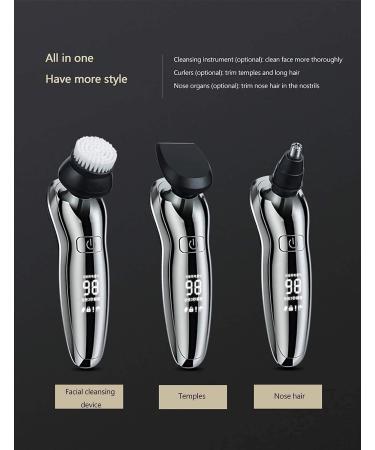 Electric Shavers for Men | Waterproof Rotary Razor | Portable & USB Rechargeable Men's Shaver - Buy Online on GoSupps.com