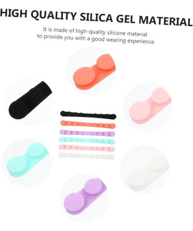 Minkissy 6-Pack Anti-Le-ear Mask Extensions | Reusable Silicone Ear Caps for Kids | Soft Comfortable Face Mask Holders - Buy Online on GoSupps.com