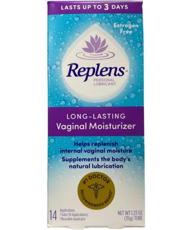 Replens Long-Lasting Vaginal Moisturizer with Reusable Applicator - 1.23 oz | Shop Internationally - Buy Online on GoSupps.com