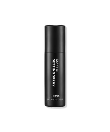 L.O.C.K. Makeup Setting Spray   Makeup Fixing Sealer Spray Mist Lightweight Finish Spray Long lasting Smooth Natural Finishing spray oily skin hydrating face spray. 100ml 3.38 fl oz