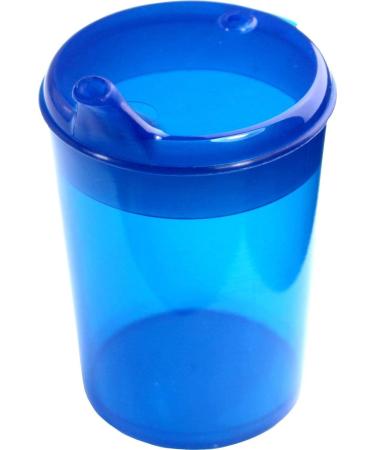 Medi-Inn Beak Cup 250ml - Practical Set with 2 Lids (12x10mm & 4x4mm) - Blue | International Shipping Available - Buy Online on GoSupps.com