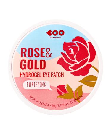 DEARBOO Rose & Gold Hydrogel Eye Patch 3.17 Fl oz