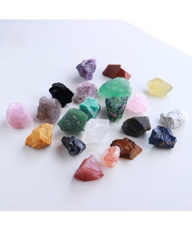 Natural Rock Amethyst Raw Crystal Rough Stone Specimen Collection Lrregular Quartz Natural Luster (Color : Orange Rock Size : 20-30g) 20-30g Orange Rock - Buy Online on GoSupps.com