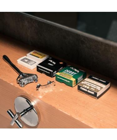 Shavent Original Swing Head Razor - Eco-Friendly Metal Wet Razor for Men Plastic-Free Durable Body Razor with Affordable Blades - Made in Germany - Buy Online on GoSupps.com