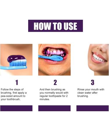 Lila Toothpaste for Teething & Tooth Spot Removal - 50ml Tooth Whitening & Color Correction Toothpaste - Buy Online on GoSupps.com