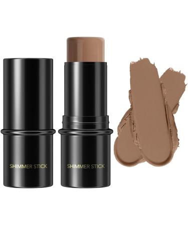 Highlighter Makeup Stick | Non-Irritating Ingredients Face Highlighter Face Contouring Shaping Makeup Highlighter Stick for Most Skins Aezon 10 - Buy Online on GoSupps.com