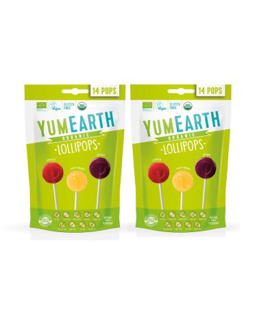 Yumearth Pack of 14 Organic Sour Fruit Sachets