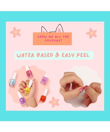 Bluesky Kids Nail Varnish PIXIE DUST Pink - Non-Toxic Water-based Nail Polish 5ml - Buy Online on GoSupps.com