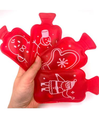Christmas Style Reusable Pocket Hand Warmers - Instant Heat Packs for Pain Relief & Muscle Stiffness - Buy Online on GoSupps.com