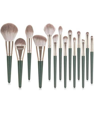 Guvkeug 14 Makeup Tools Foundation Eyeshadow Concealer Lip Gloss Makeup Brushes Makeup Tools with PU Bag - Buy Online on GoSupps.com