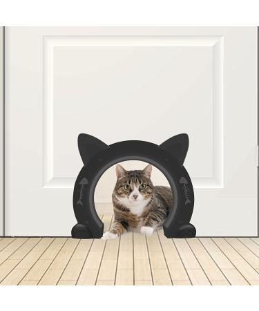 ikuso Large Interior Cat Door - 10.55 x 2.45 x 9.05 Indoor Pet Door for Cats - Buy Online on GoSupps.com