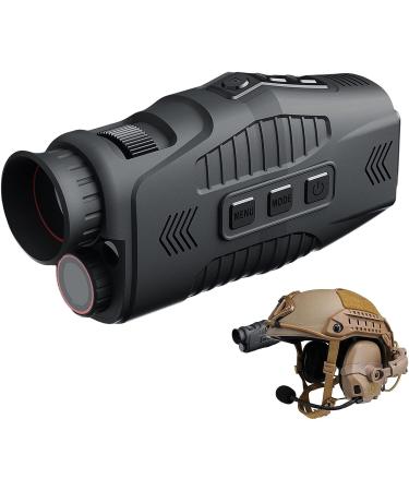 LIZHOUMIL Night Vision Goggles | R11 Portable Infrared Digital Monocular for Hunting | 5X Zoom 1080P HD | Photo & Video Recording | Thermal Imaging Monocular for Outdoor Activities - Buy Online on GoSupps.com