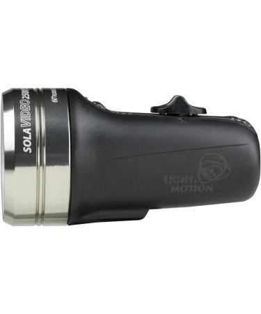 SOLA Video 2500 S/F FC Light in Black - Illuminate Underwater Scenes with Light & Motion - Buy Online on GoSupps.com