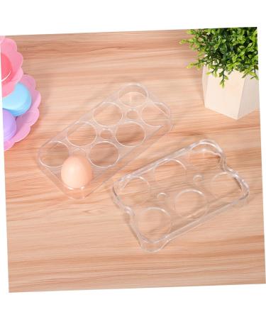 Beatifufu Egg Holder 2pcs Refrigerator -slot Egg Tray Slots Holder Rack Storage Replacement Egg Holder Storage - Buy Online on GoSupps.com